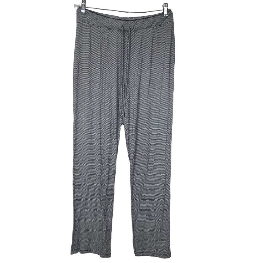 Cynthia Rowley Striped Drawstrings Casual Pants L